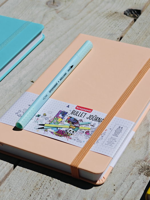 Bruynzeel Bullet journal Melocotón, 13 x 21 cm, Pêche
